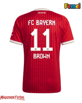 Bayern Munich Nathaniel Brown #11 Tricou Fotbal Replică 2026-27 Femei Acasa Bayern Munich Nathaniel Brown #11 Tricou Fotbal Replică 2026-27 Femei Acasa